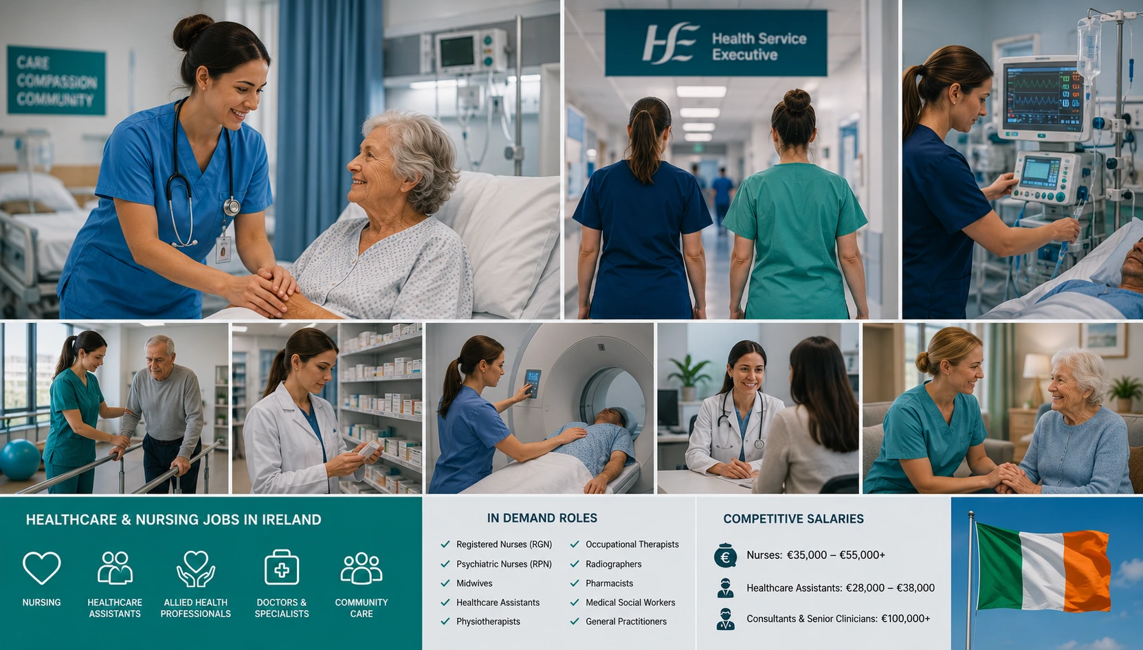Healthcare and Nursing Jobs in Ireland