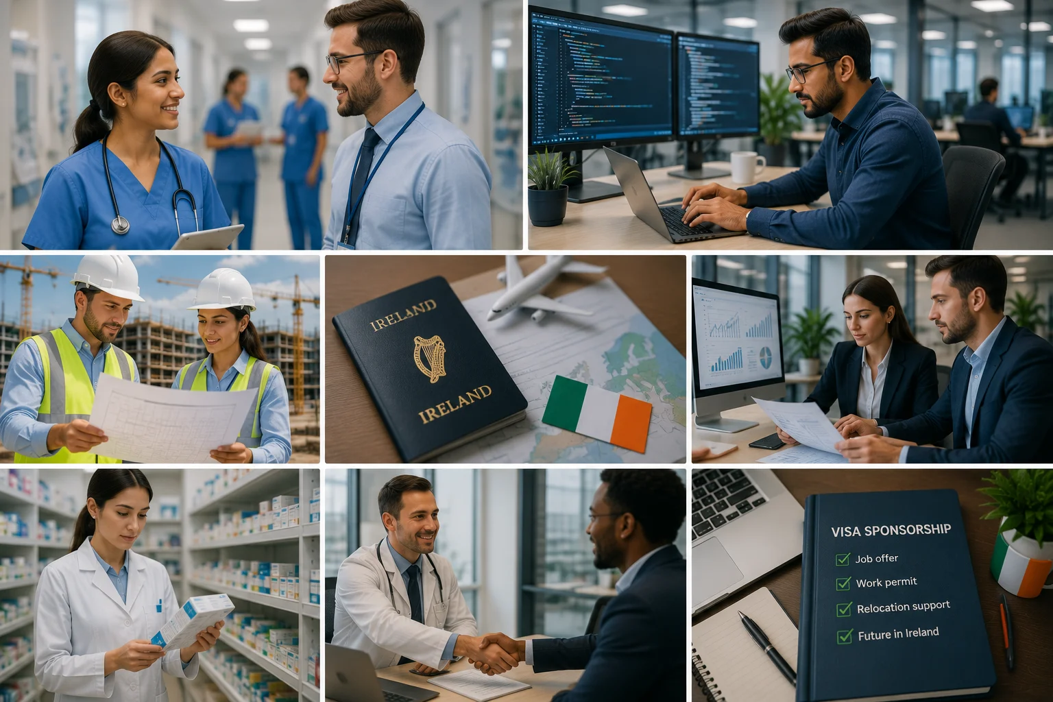 Jobs in Ireland That Offer Visa Sponsorship