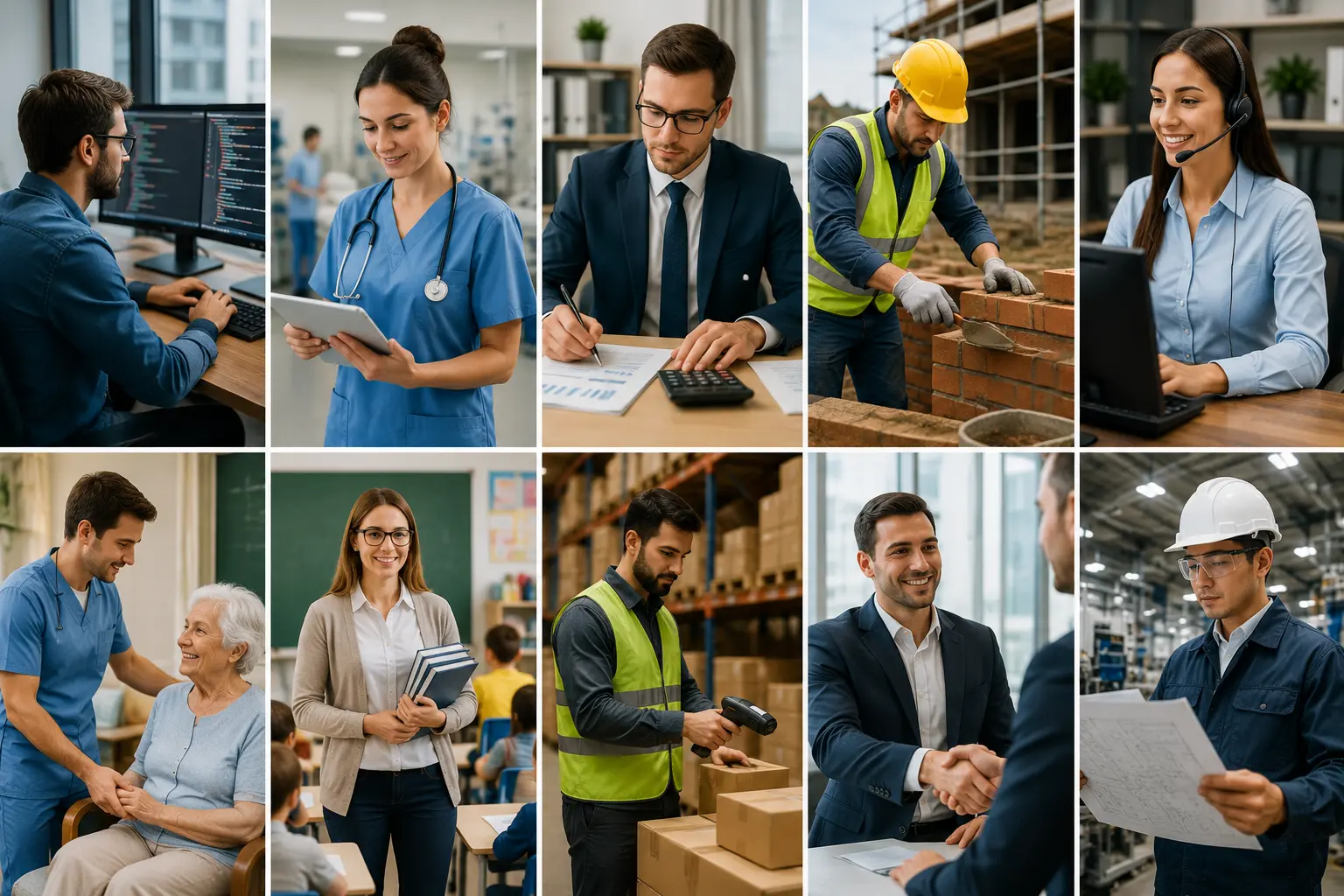Most Common Jobs in Ireland