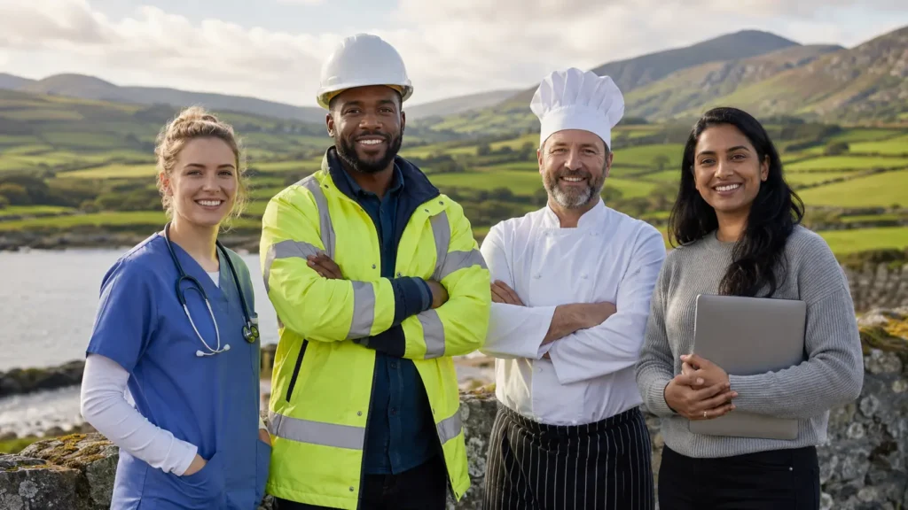 In-demand occupations on Ireland's critical skills shortage list